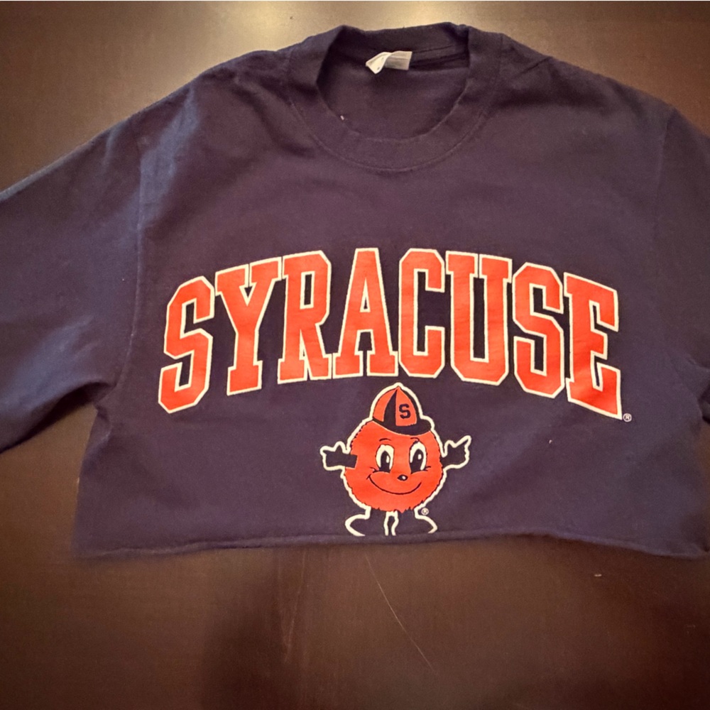 Syracuse Orange Navy Crewneck Sweatshirt